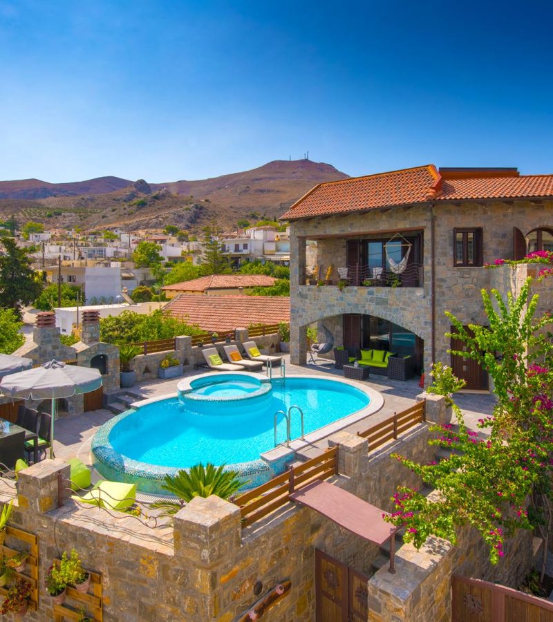 villas in crete